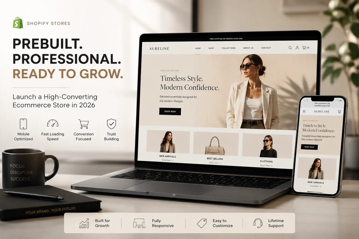 Best Prebuilt Shopify Stores to Launch an Ecommerce Business in 2026