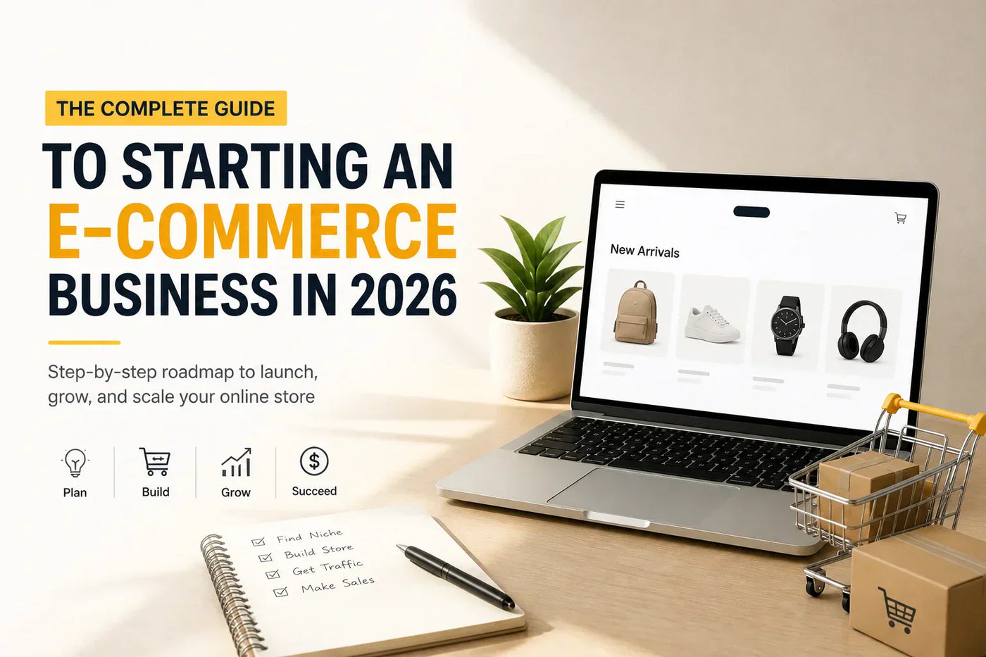 The Complete Guide to Starting an E-commerce Business in 2026
