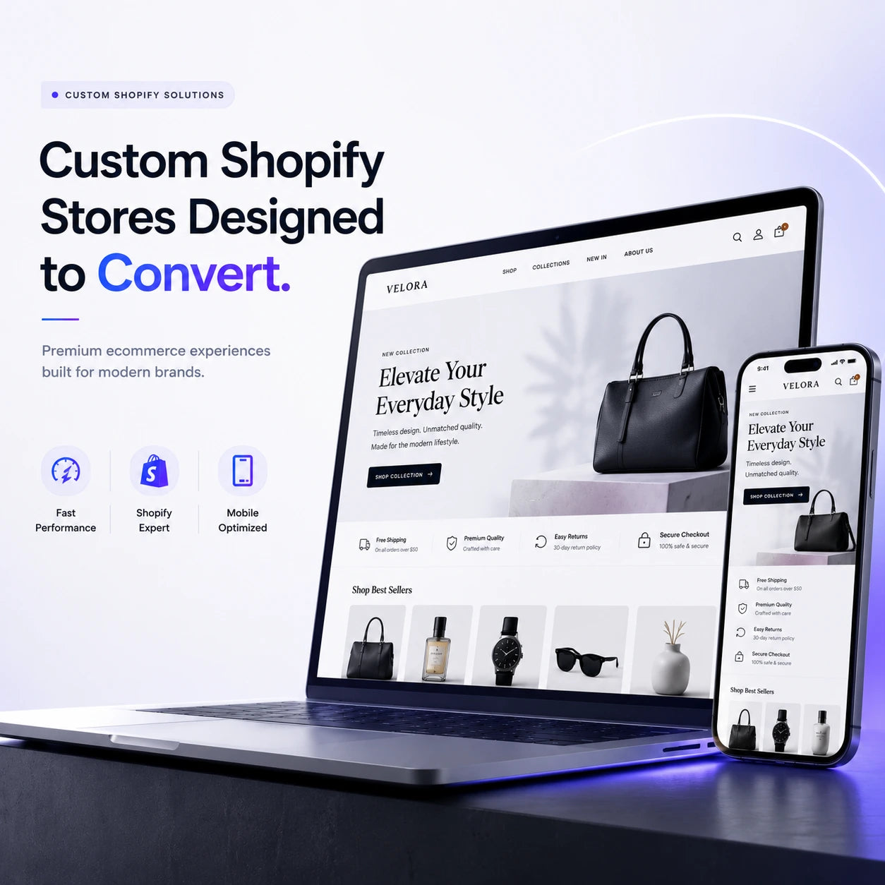 Custom Shopify Store Design & Development